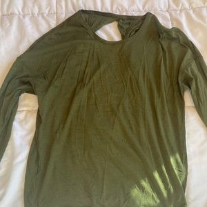 Lululemon Green Long Sleeve